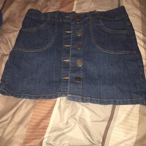 Jean skirt